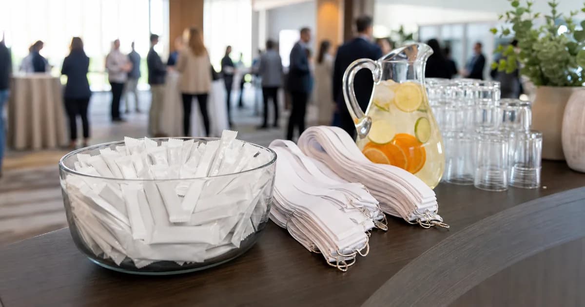 Branded electrolytes for corporate wellness and events